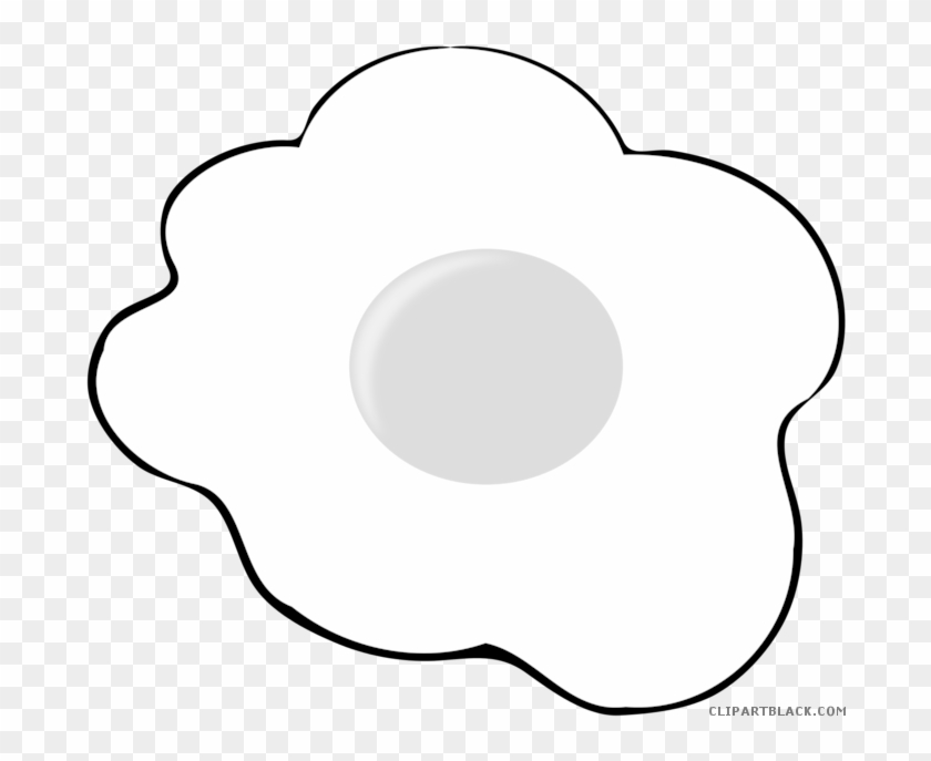 Chicken Egg Animal Free Black White Clipart Images - Circle #960771