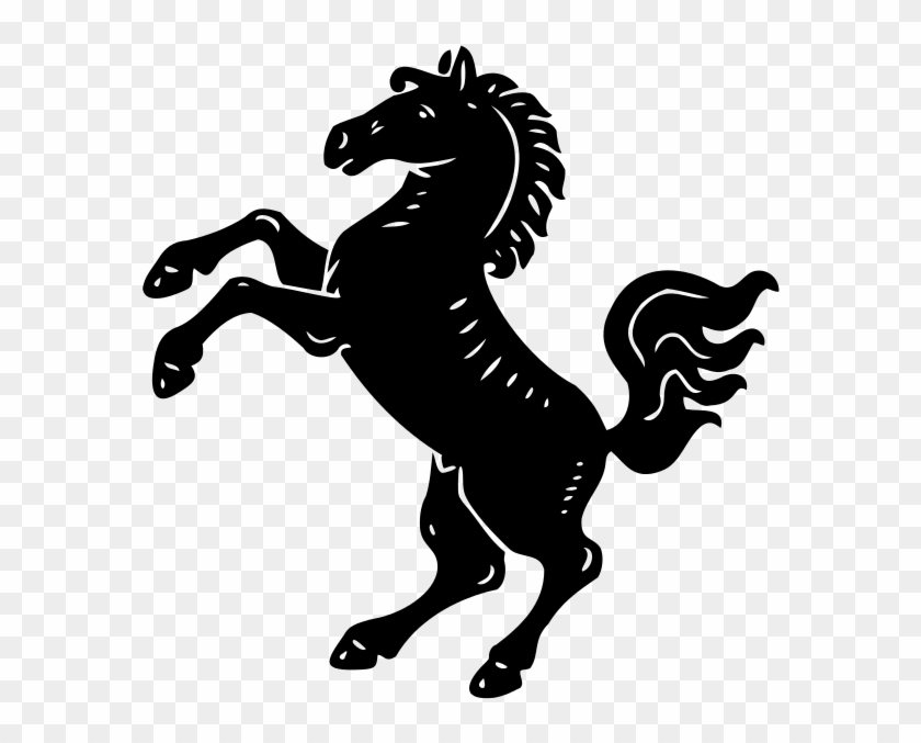 Meuble Héraldique Cheval Cabré - Coat Of Arms #961221