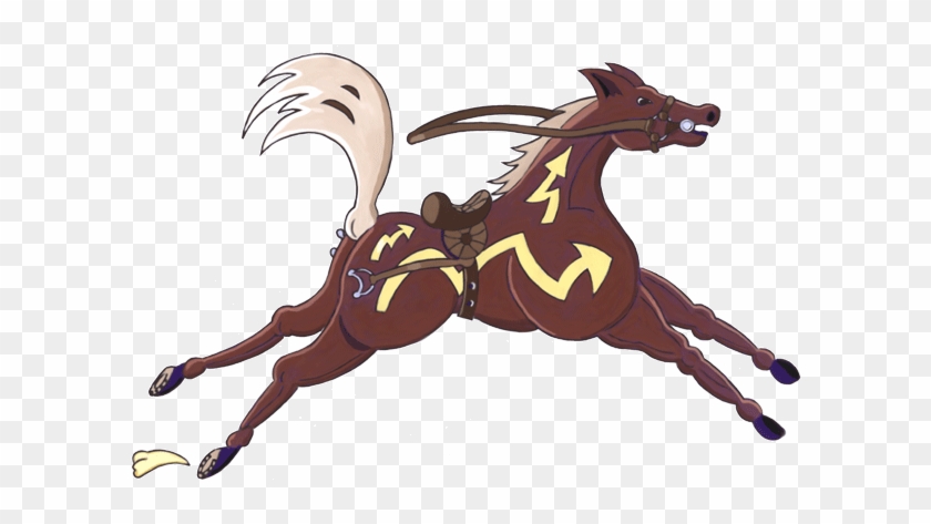 Cheval Power - Clip Art #961225