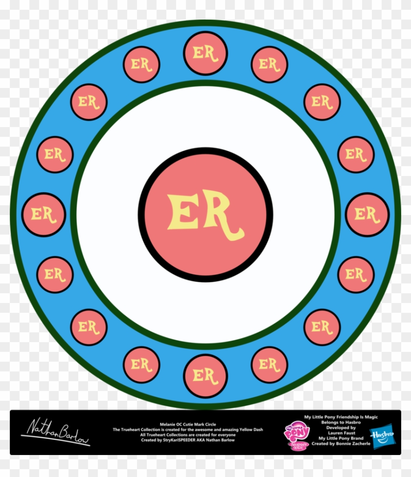 Melanie Oc Cutie Mark Circle By Strykarispeeder - Elements Of Art Color #961364
