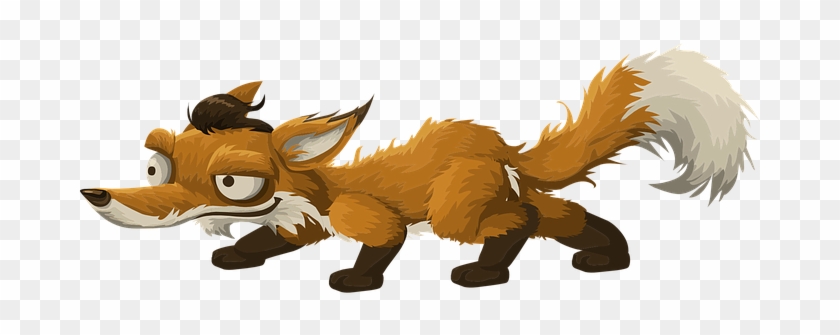 Fox Animal Cartoon Wildlife Character Sly - รูปภาพ สุนัข จิ้งจอก การ์ตูน #961474