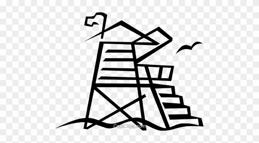 Lifeguard Tower Cliparts - Free Clipart Lifeguard Tower #961758