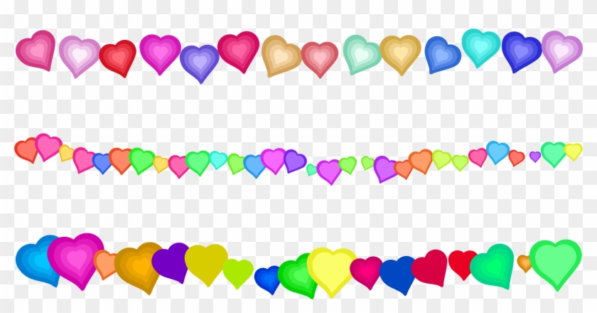 Clip Arts Related To - Heart Border #961865