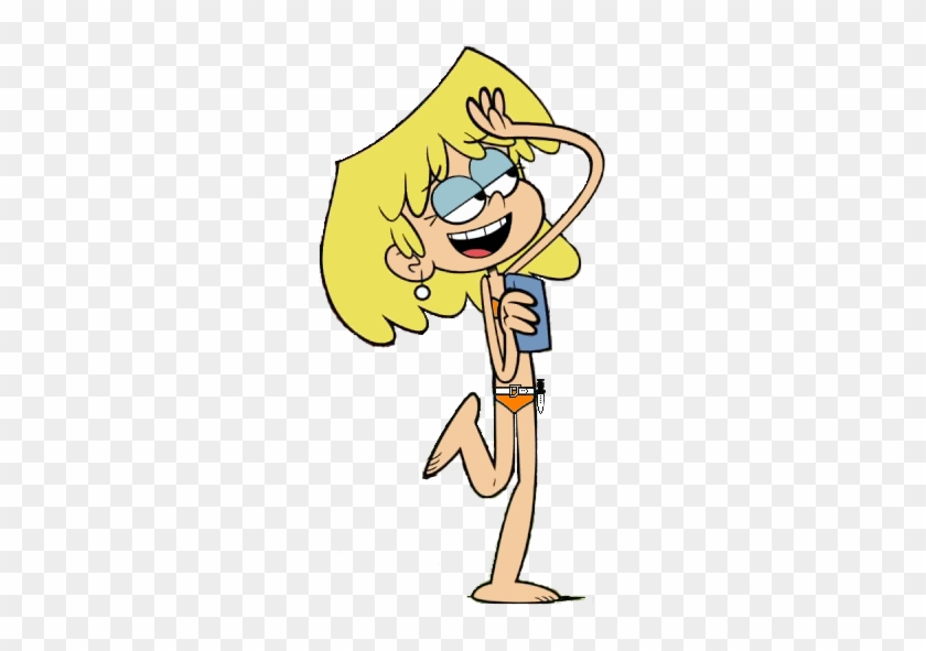 Lori Loud Bond Girl Bikini Smile And Phone - Loud House Lori Loud Bikini #962262