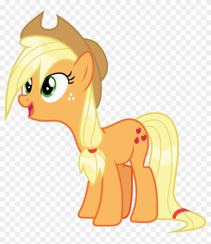 Wet Mane Applejack By Frownfactory - My Little Pony La Magia #962456