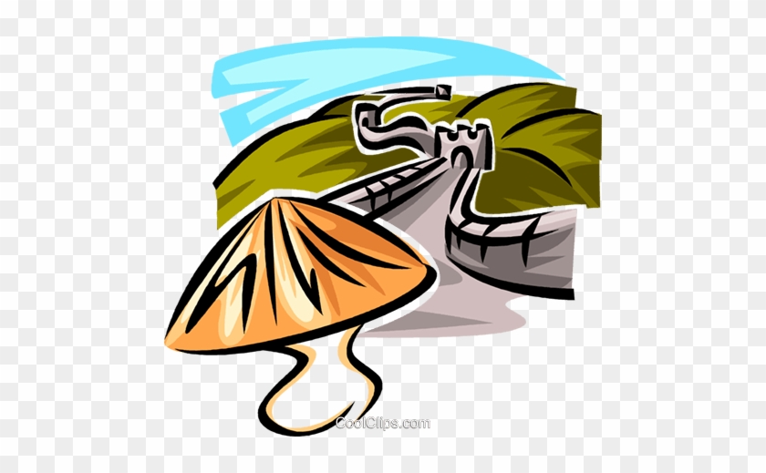Great Wall Of China Vektor Clipart Bild - Great Wall Of China Vektor Clipart Bild #962478
