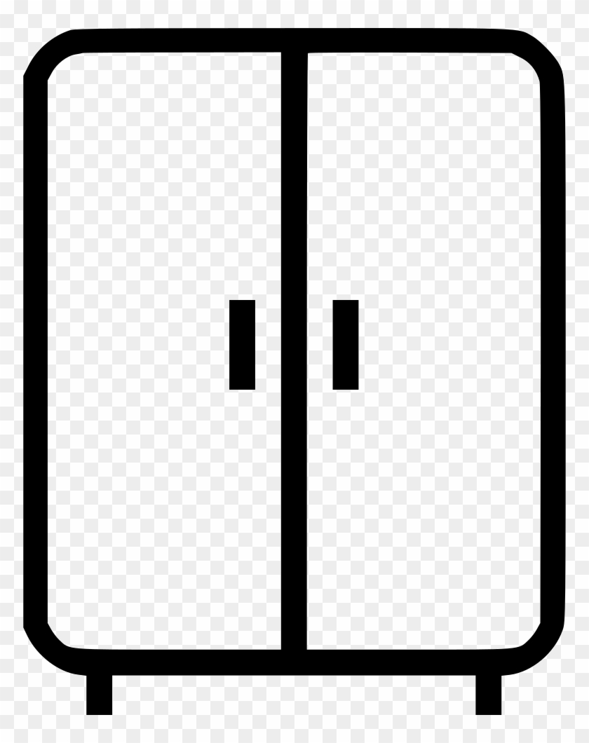 Closet Cabinet Clothes Furniture Home Comments - Lamp Furniture Icon Png #962570