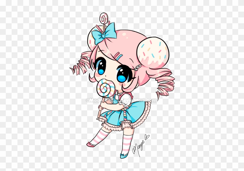 Anime Girl Chibi Happy #962911