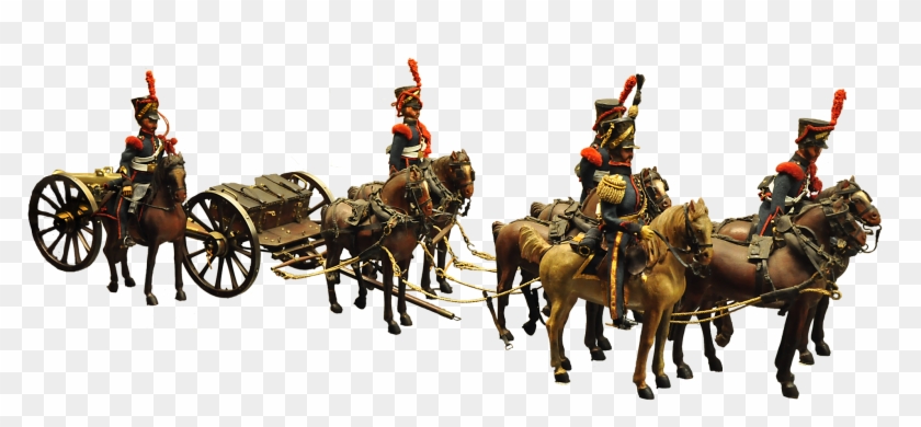 Horse-drawn Howitzer Train - Png Howitzer #963065