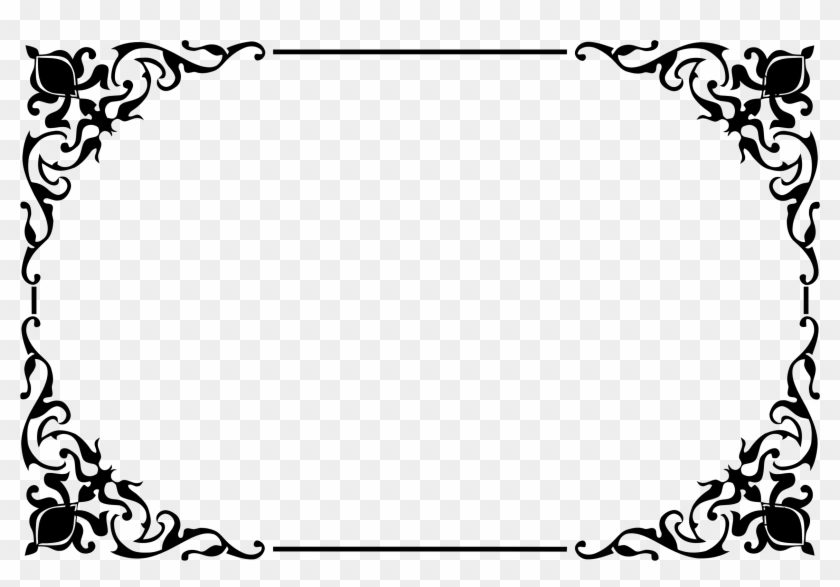 Clipart Clipart Frame Border - Frame For Microsoft Office #963375