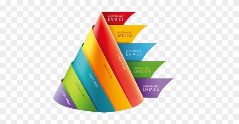 Infographic Three-dimensional Space Diagram - Flex Printing Visiting Card Design #963536