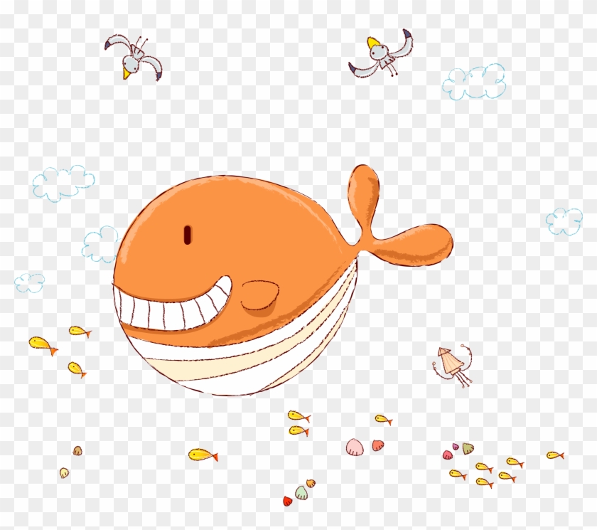 Fishing Vexel Clip Art - 海洋 生物 卡通 Png #964038