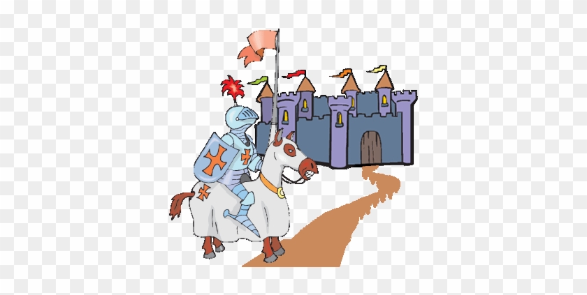 Fairy Tale Clipart Knight Castle - Knights In Fairy Tales #964701