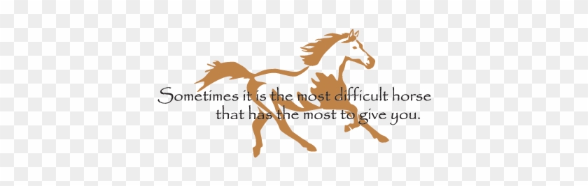 The Most Difficult Horse Wall Decal - Metallic Temporary Tattoo - Gold Tattoo - Jewelry Tattoo #964865