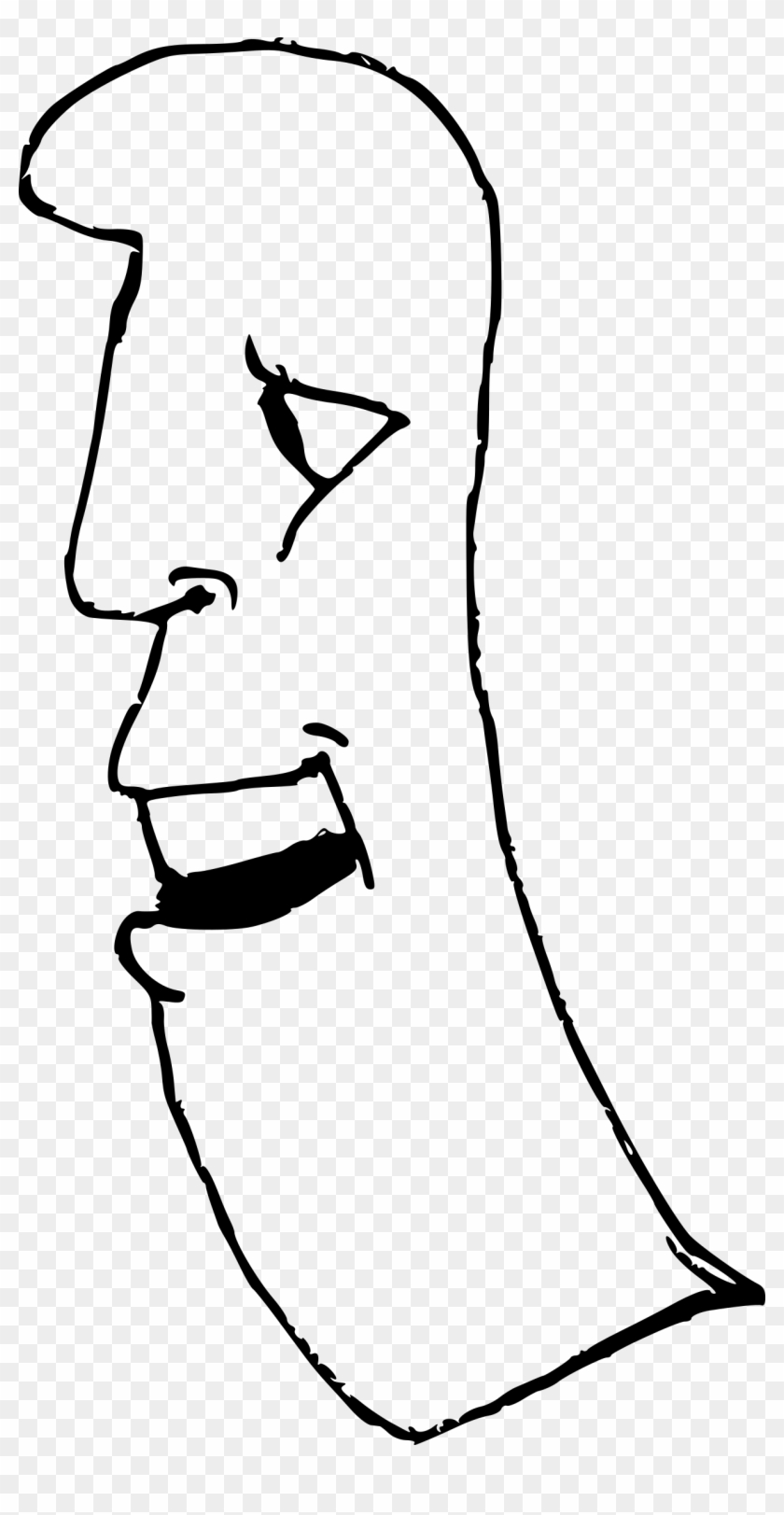 Cartoon Head 33 - Drawing #965004