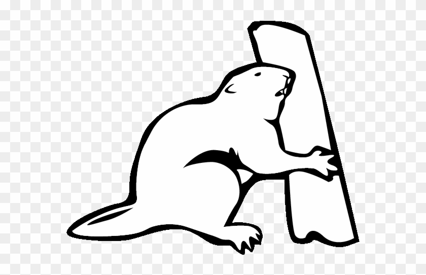 Drawn Beaver Line Art - Line Art #965006