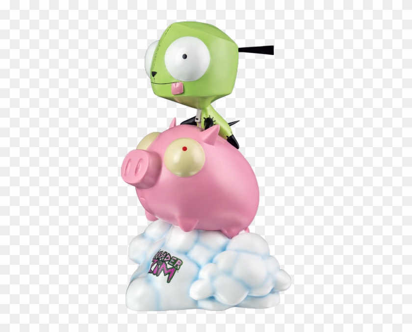 Gir On Pig Statue - Invader Zim Pop Ride #965256