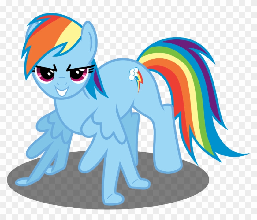Tetrapod Rainbow Dash By Arvaus - Cartoon #965347