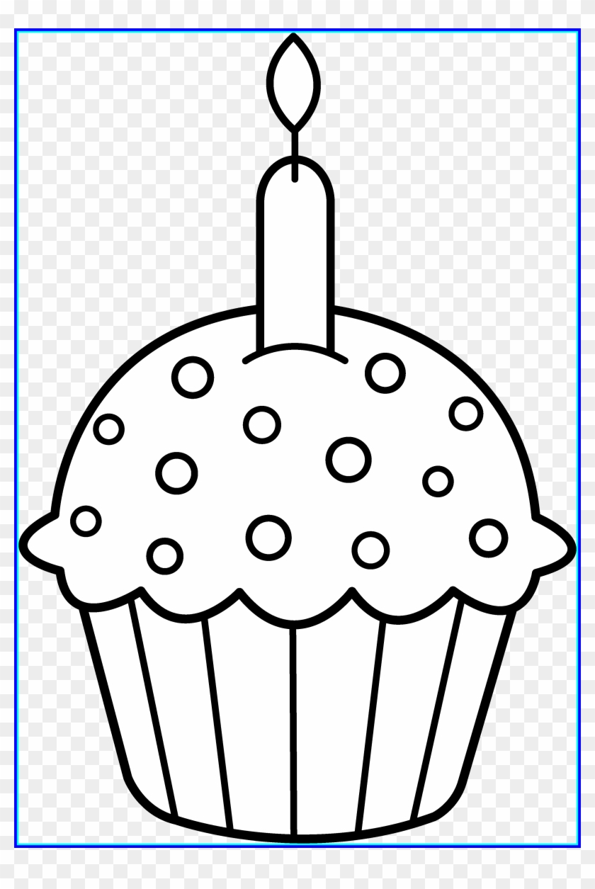 Cupcakes Images Cupcakes Images Clipart Black And White - Cupcake Clipart Black And White #965419