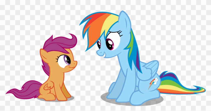 My Little Pony Rainbow Dash Scootaloo - Rainbow Dash #965416