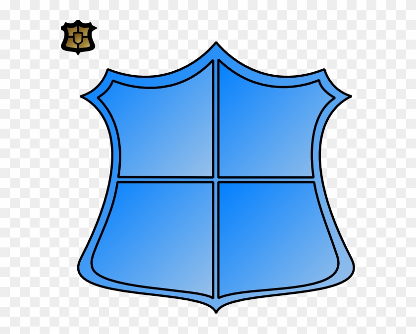 Blue Shield Clip Art At Clker - Clip Art #965701