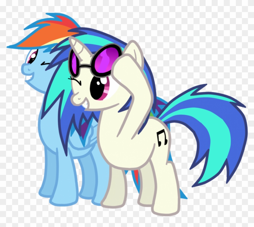 Rainbow Dash X Vinyl Scratch #965881