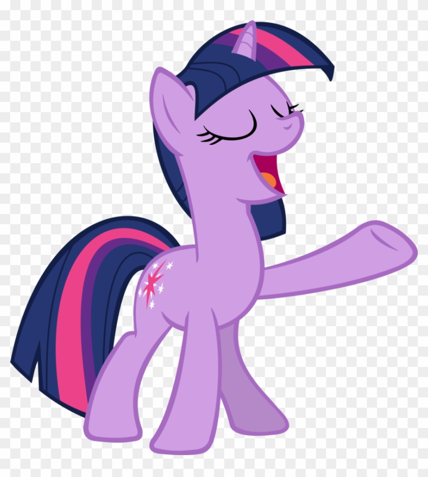 Spier17, Safe, Simple Background, Singing, Transparent - My Little Pony Twilight Sparkle Singing #966287