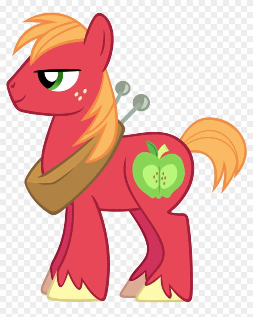Big Mac Vexel By Durpy - Mlp Big Mac Side View #966394
