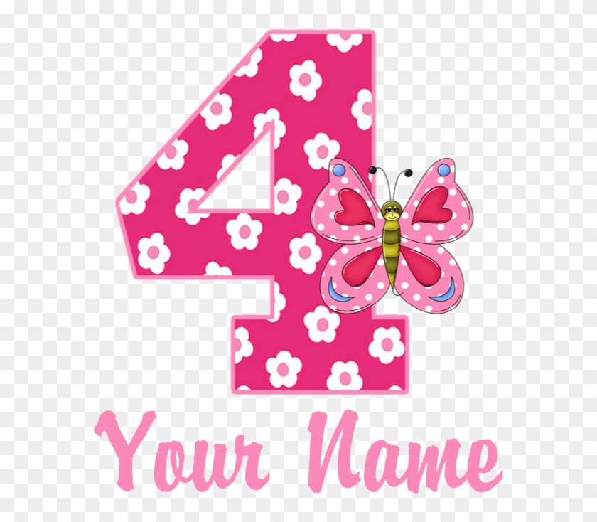 Favorite - 4th Birthday Number Png #966709