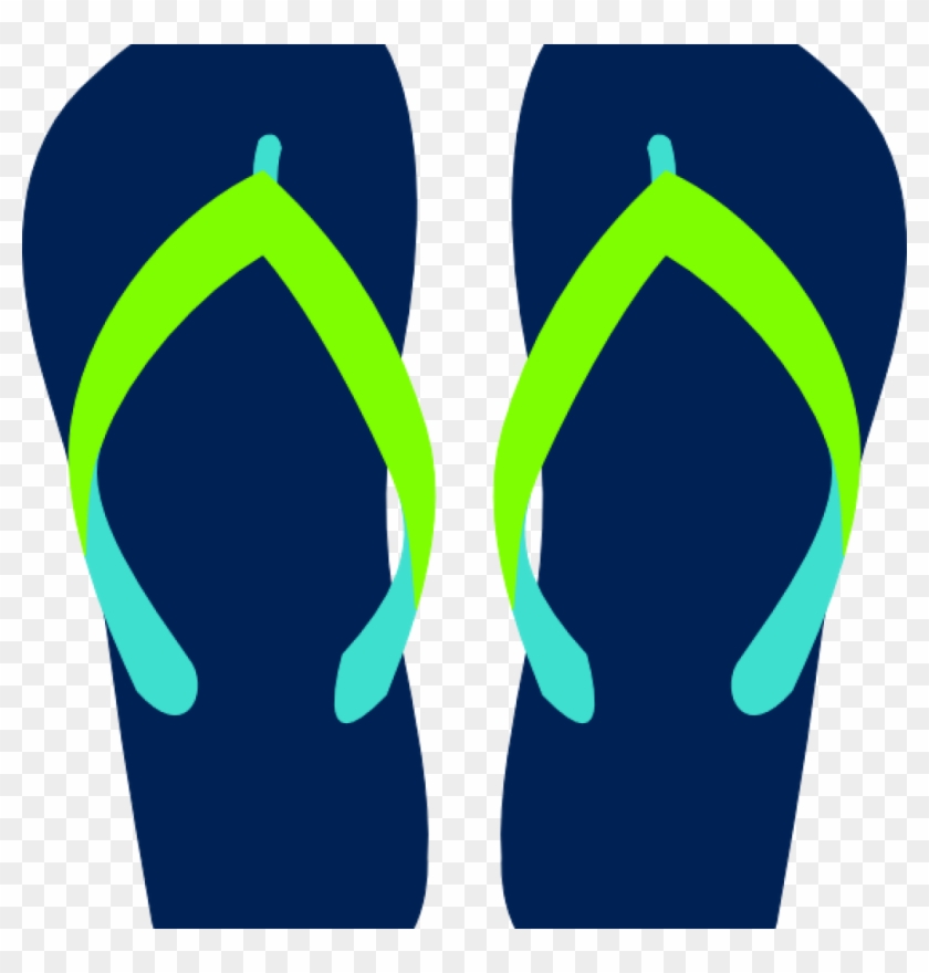 Flip Flop Clipart Flip Flops Clipart Black And White - Flip Flop Clipart #967012