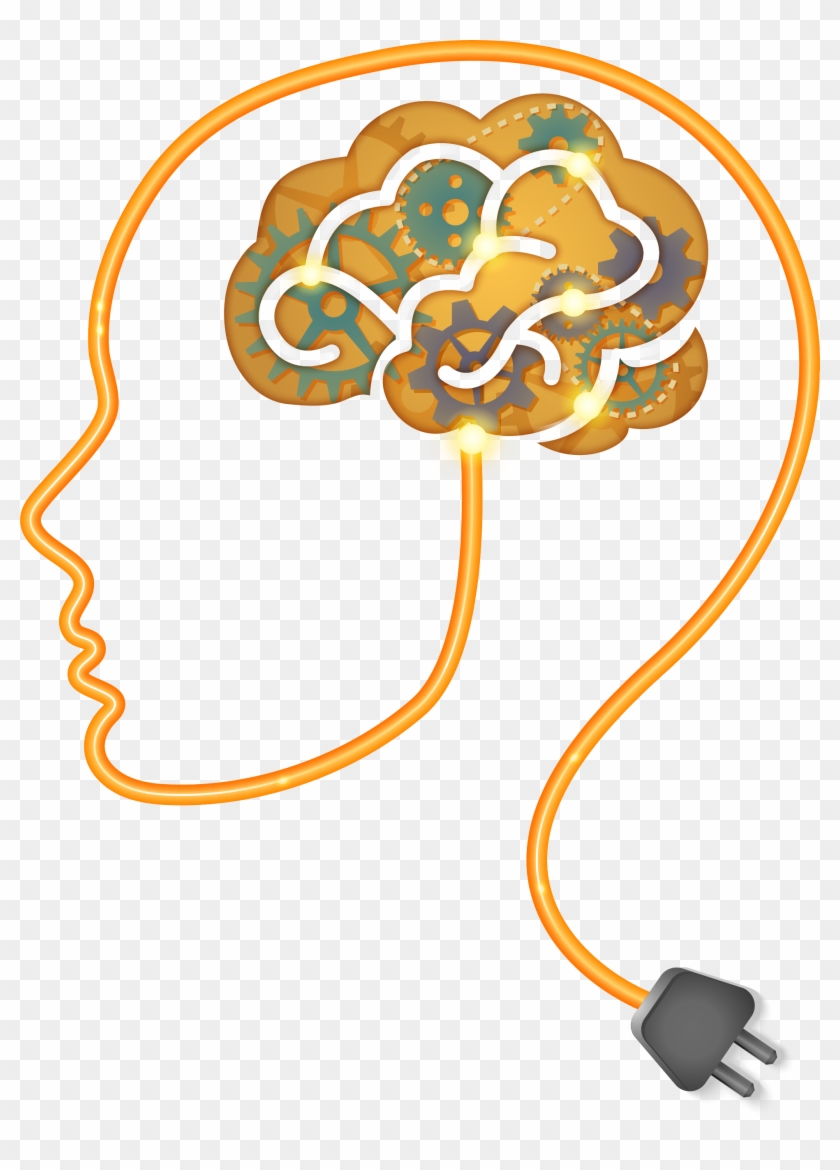 Brain Neurofeedback Icon - Clip Art Brain Vector Png Icon #967288