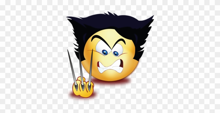 Angry Wolf Scissor Hands - Cartoon #967916