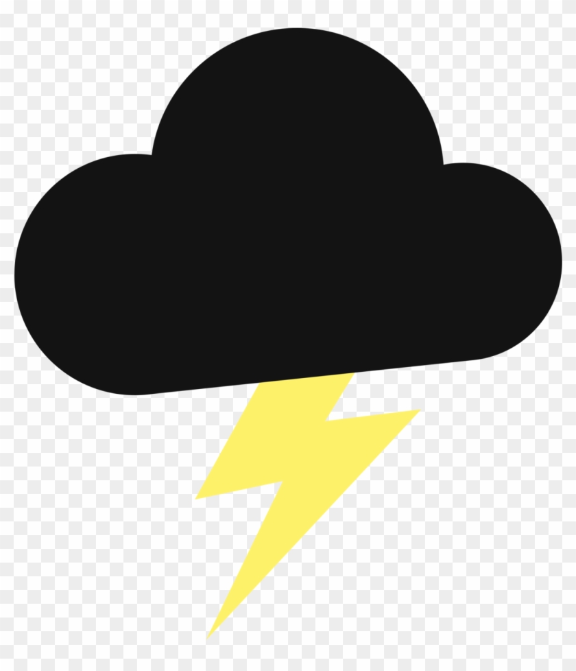 Cutie Mark - Cloud With Lightning Bolt Cutie Mark #968232