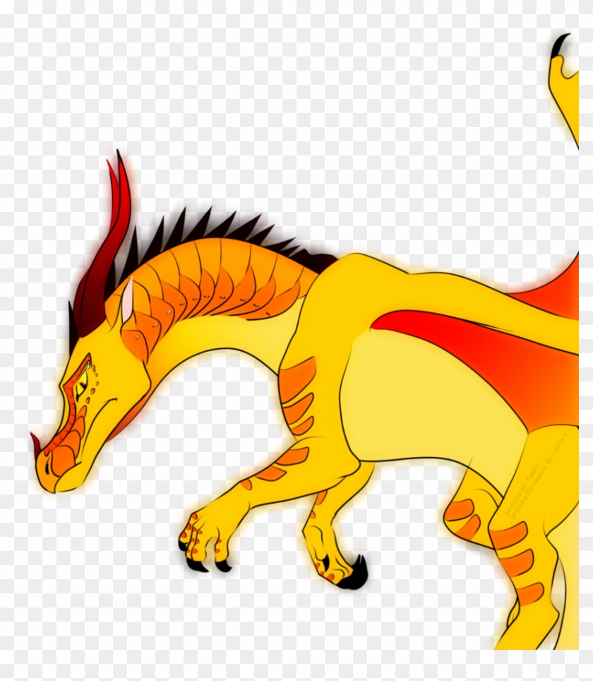 Finally Doing A Reference Sheet For Deepsea Lol My - Quibly And Moon From Wings Of Fire #968535
