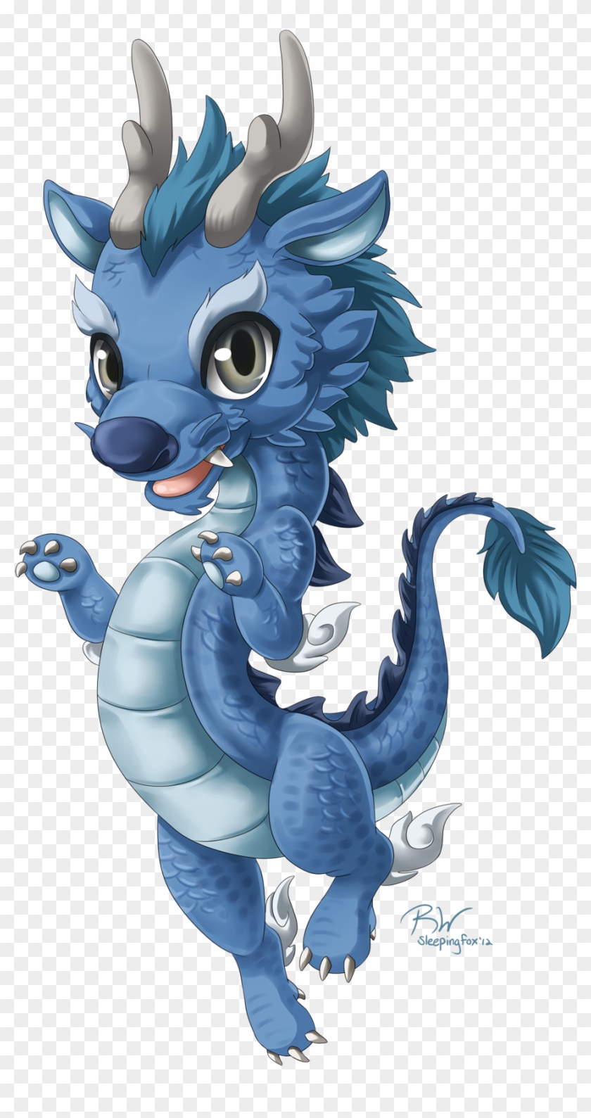 Water Dragon Commission By Sleepingfox - Water Dragon Commission By Sleepingfox #968730