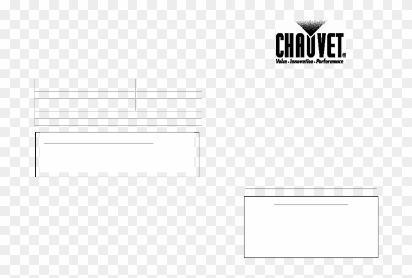 Power Connections - Chauvet #968889