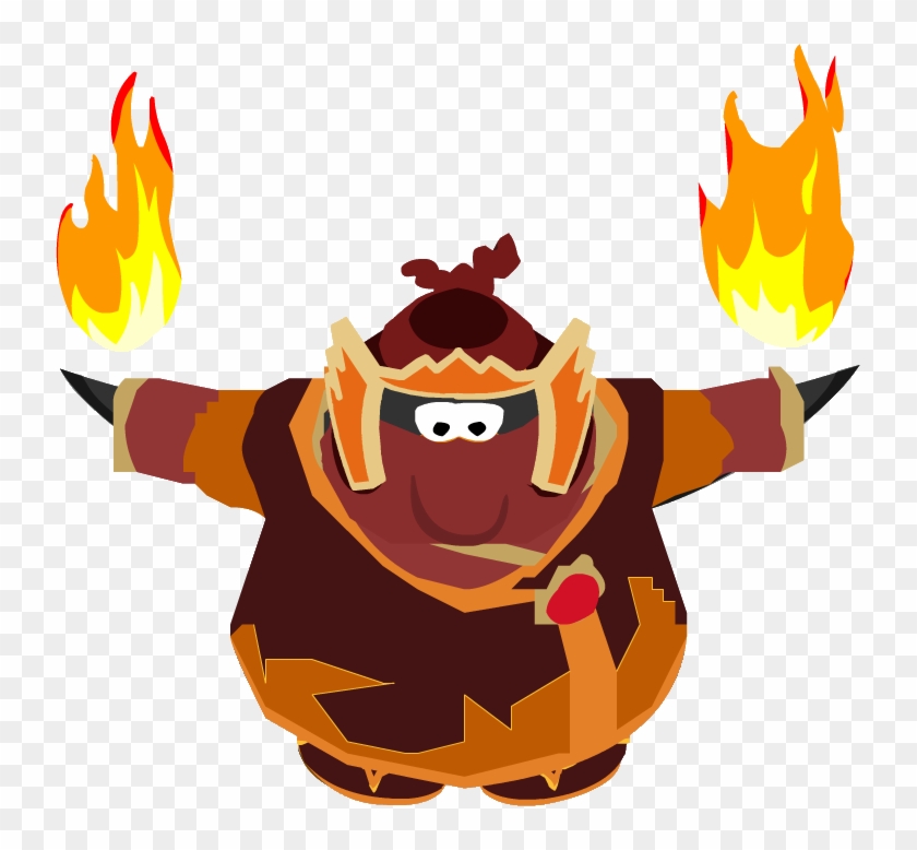 Fire Ninja Dance - Club Penguin Fire Ninja #969018