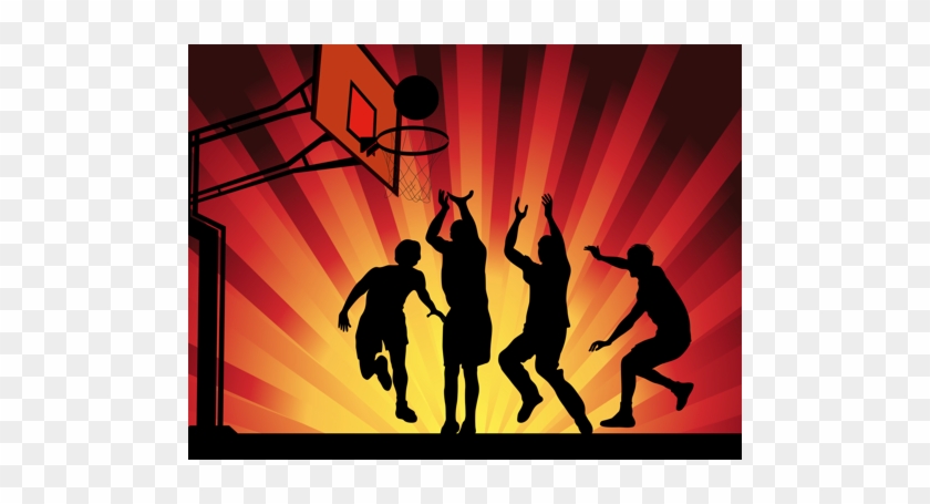 Spalding Nba Super Tack - Playing Basketball #969332
