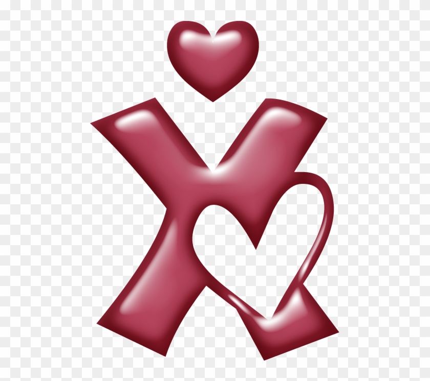 Click Here To See A Large Version - Corazones Con El Abecedario #969683