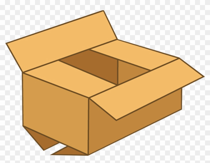 And The Two Outer Flaps Are One-half The Container's - Container #970033
