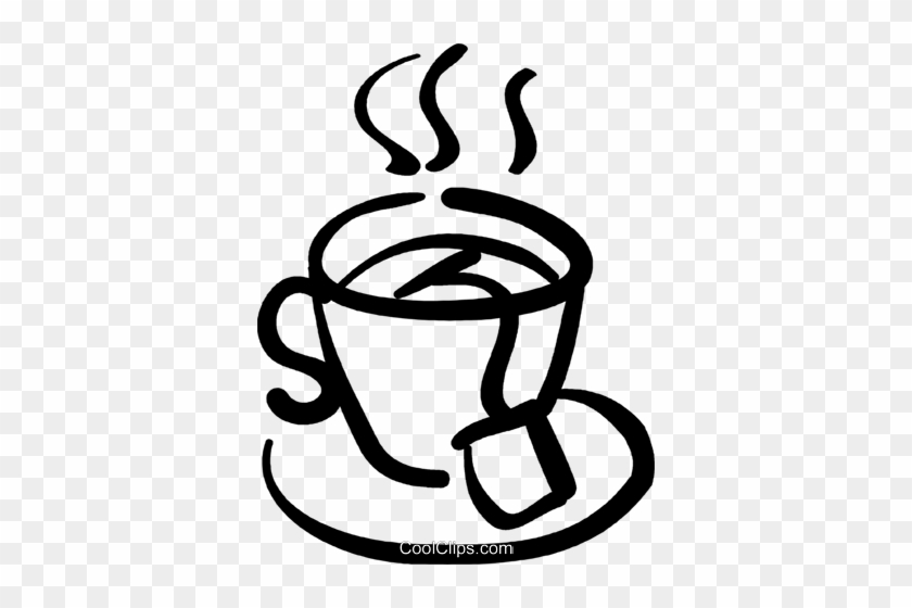 Tea Cup Royalty Free Vector Clip Art Illustration - Tea Png Clip Art #970172