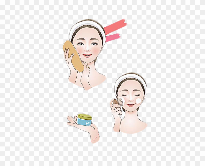 Cartoon Face Drawing Icon - Facial Wash Cartoon Png #970424