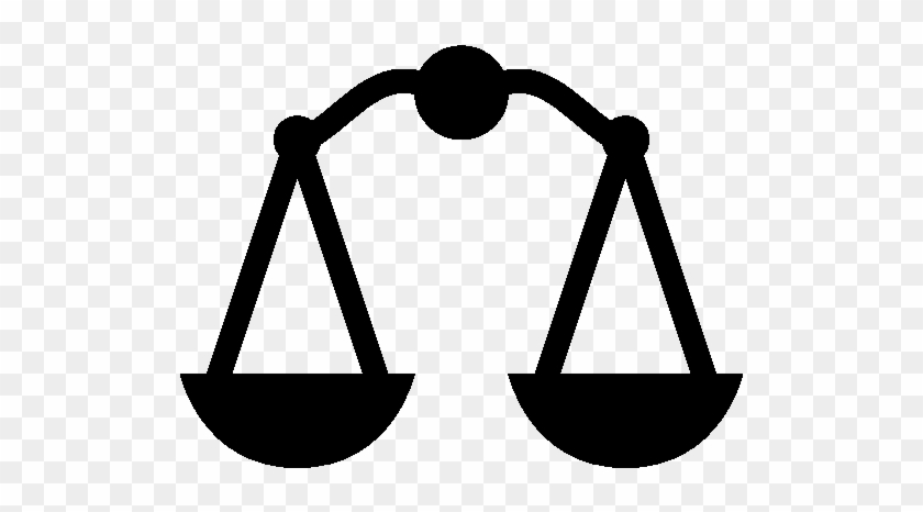 Justice, Law, Measure, Scales Icon Png - Scales Icon #970473