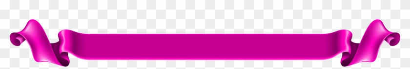 Long Pink Banner Transparent Png Clip Art Image - Long Banner Png #970669