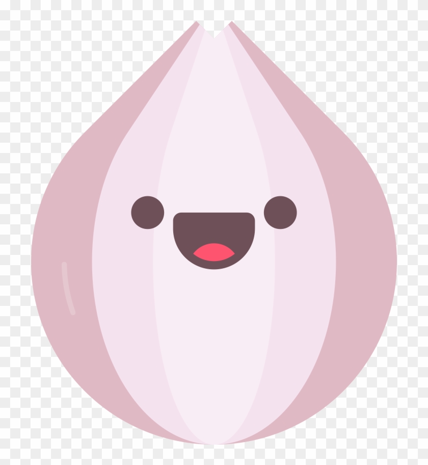 Gray Cartoon Smiley Face Onion - Gray Cartoon Smiley Face Onion #971246