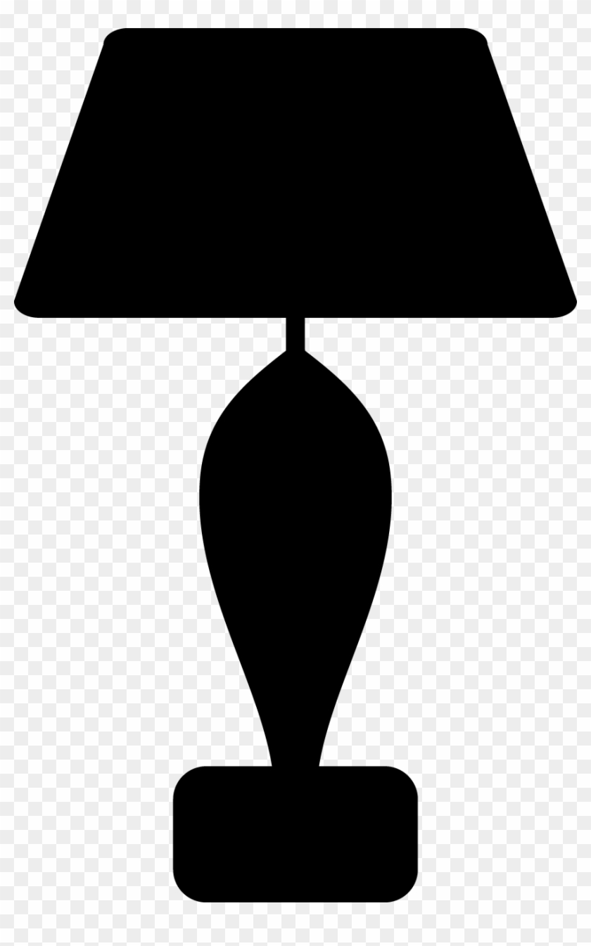 Lamp Silhouette - Clip Art #971291