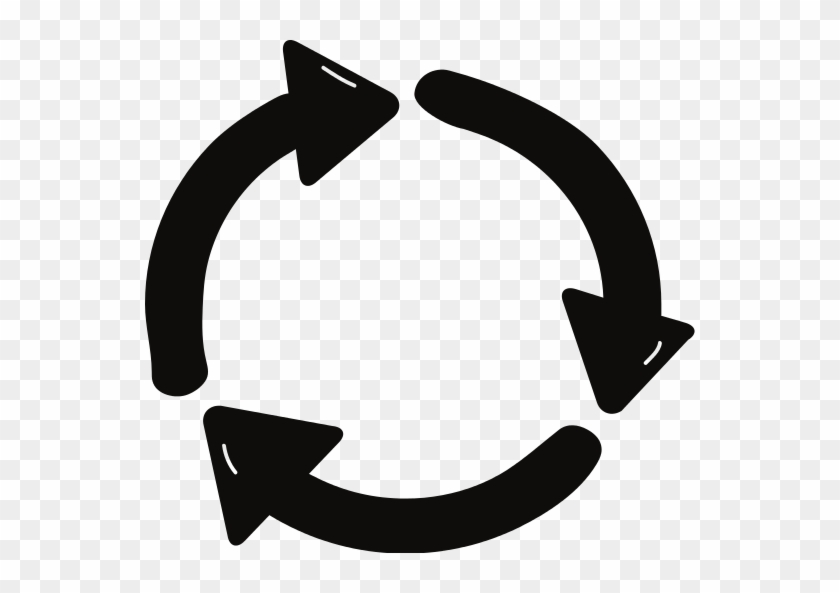 Recycle Ecology Icon - Replay Button Svg #971391