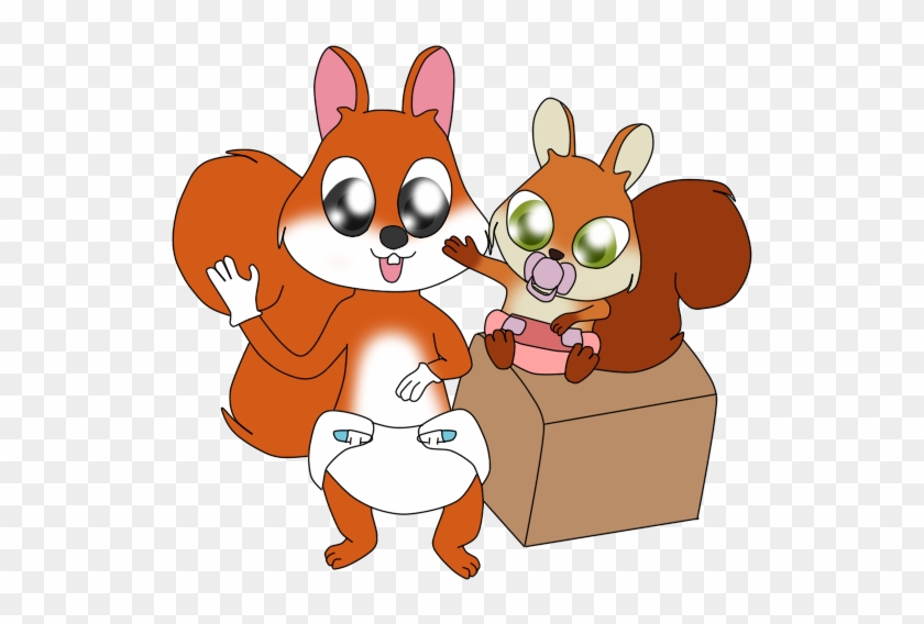 Screwy Squirrel And Baby Hammy - Cartoon #971401