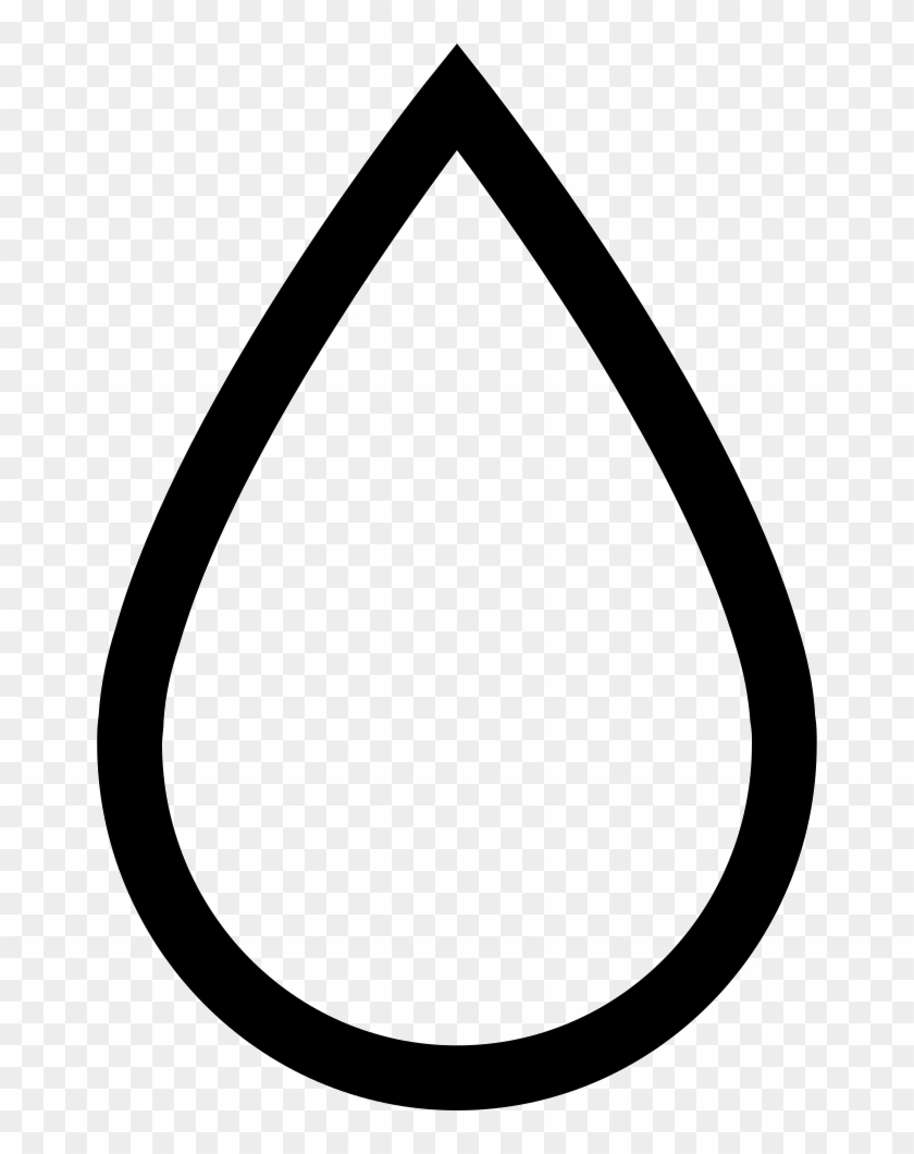 Computer Icons Power Symbol Clip Art - Black And White Rain Drop #971734