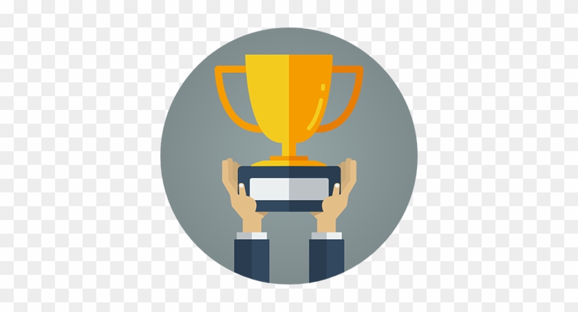 Excellence In Small Business Runner Up 2013 ♢ Excellence - Trophy Flat Icon Png #972187